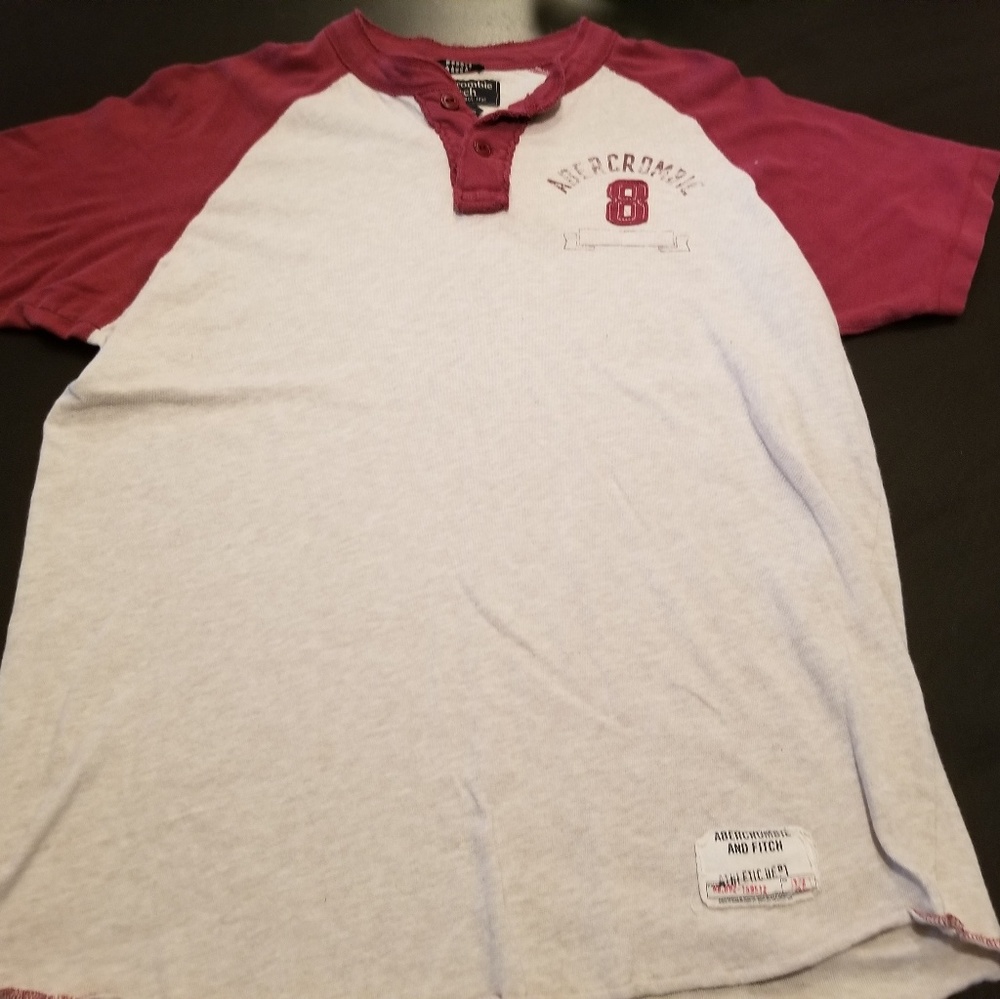 Abercrombie Youth XL Henley tshirt